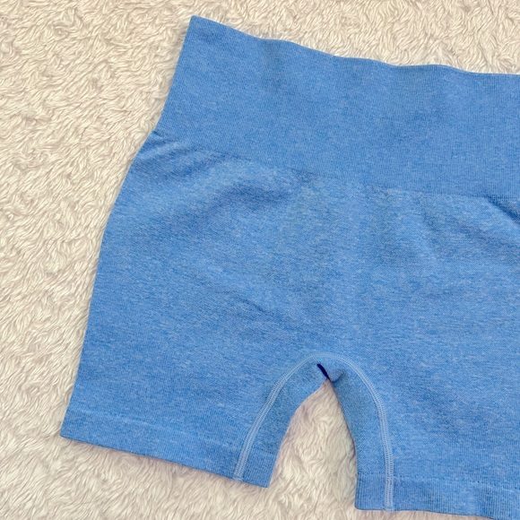 CRZ YOGA Pants - Blue Slimming Athletic Short - Medium